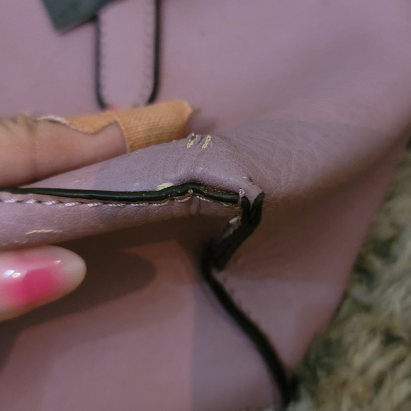 Nicole Miller New York Purple and Silver Peekaboo Purse, Tags Attached. - Picture 9 of 16